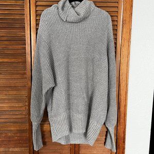 Free people oversized gray sweater